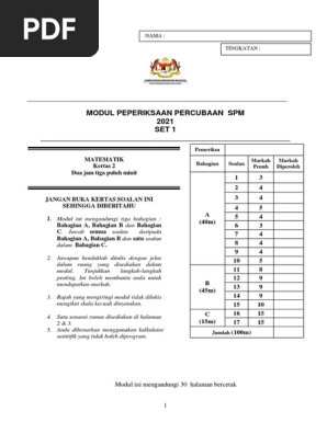 K2 Johor 2021 Pdf