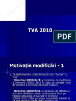 TVA 2010 - Lege Si Norme