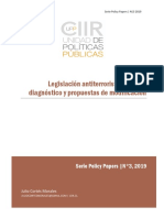Policy Paper UPP Nº3 2019