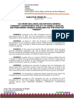 Executive Order Re Declaring Heightened GCQ and Prescribing Guidelines - Isabela City - 16october2021 - FINAL