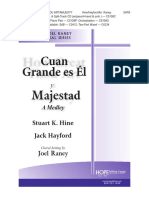 Cuan Grande Es Él Majestad SATB