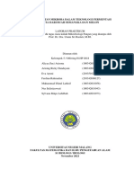 Kel 5 - Laporan Praktikum - Pemanfaatan Mikroba Dalam Teknologi Fermentasi Nata Dari Buah Semangka Dan Melon