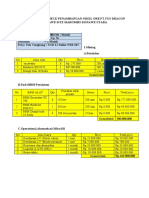 Cash Flow Projeck Penambangan Nikel Ore PT