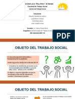 Objeto Del Trabajo Social