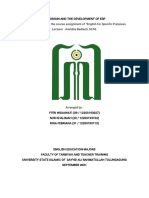 Group 1 The Origin and The Development of Esp