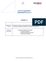 CURSO Fundamentos ITIL4 Guia No11