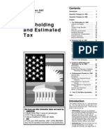 US Internal Revenue Service: p505 - 1998