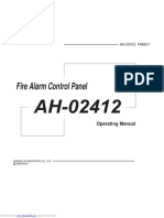 Fire Alarm Control Panel: Operating Manual