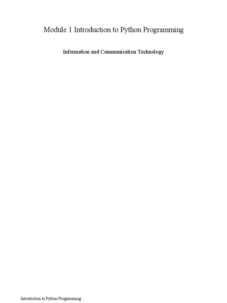 Python Manual PDF | PDF | Python (Programming Language) | Bracket