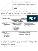 Cours 1 La Ling. Comparee Microsoft Office Word