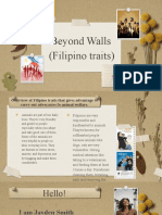 Beyond Walls (Filipino Traits)