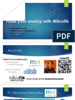 Fools Your Enemy With Mikrotik
