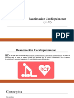 Reanimación Cardiopulmonar (RCP)