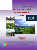 Kabupaten Dairi Dalam Angka 2010