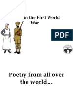 Poetry in The First World War
