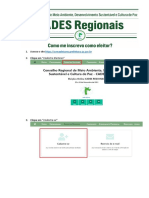 Cadastro Eleitoral Online para Eleições dos CADES Regionais