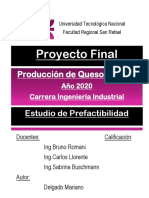 Proyecto Final 2020 - Produccion de Queso Rallado