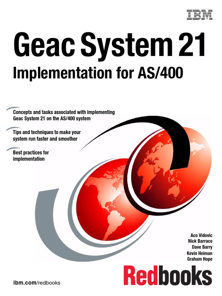 Geac System 21: Implementation For AS/400 | PDF