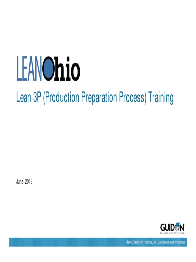 3P Lean Tool : Guide: 3P Method – HSIWA