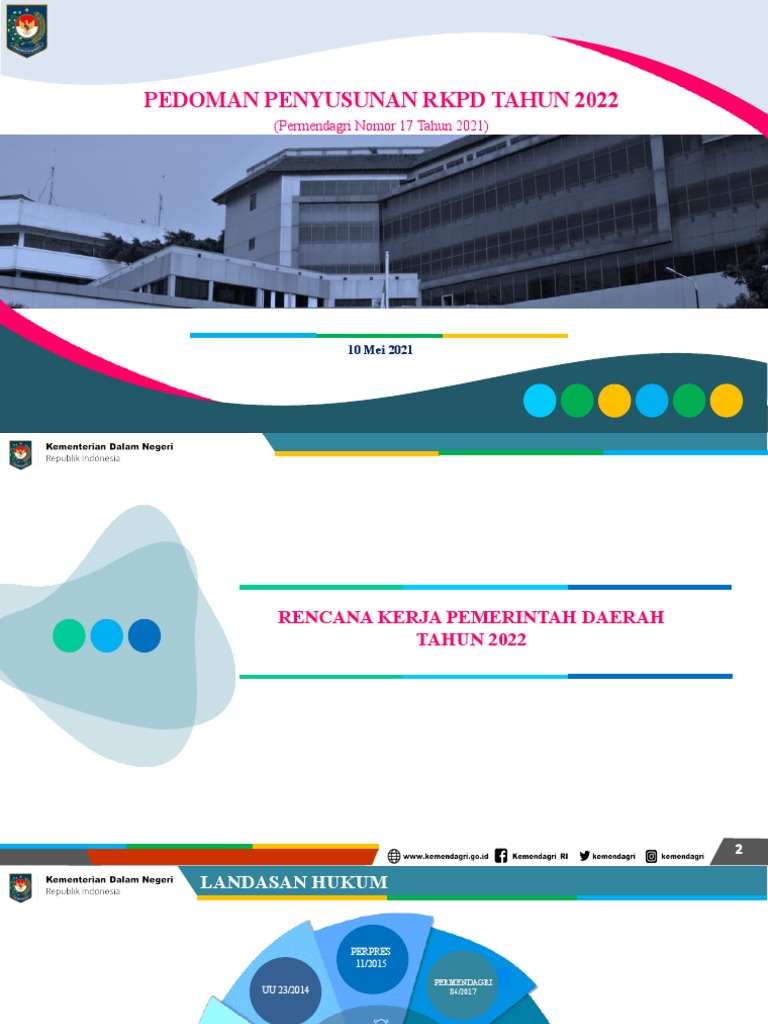 Kemendagri - Paparan Pedum RKPD 2022 | PDF