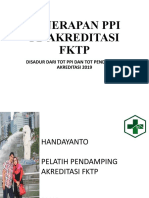 Penerapan Ppi PD Akreditasi FKTP