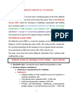 REPORTING CERVICAL CYTOLOGY, The Bethesda System