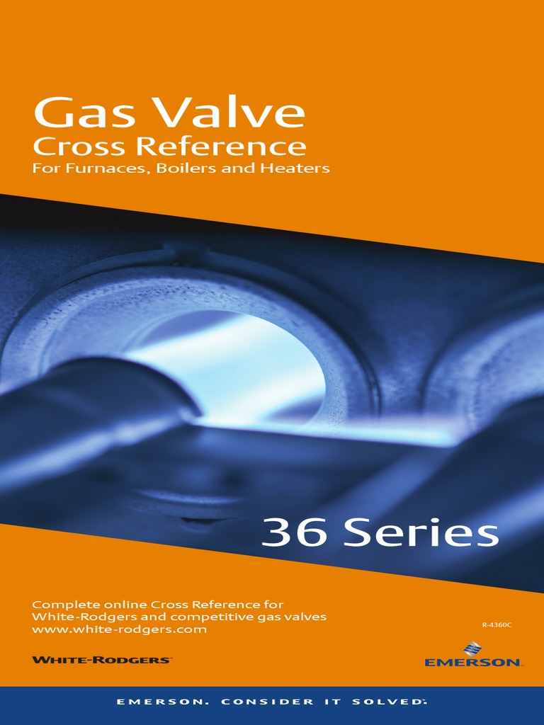 R 4360c 36 Series Gas Valve Cross Reference en 5239824 PDF