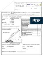 Routine Lift Plan For All Crane-Grove GMK 50 Ton