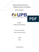 ¿Quién Necesita Presupuestos?