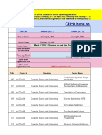 Tentative Course List (Jan - April 2022)