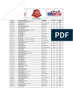 2011 Special Series Schedules