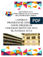 Cover Program Be Good Do Good (Program Ceramah Motivasi 2021)