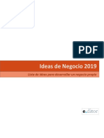 350 Ideas de Negocio 2019
