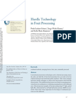Hurdle Technology in Fruit Processing: Further