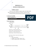 Pertemuan 8 Double Ended Queue