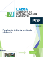 Fiscalización Ambiental en Minería e Industria