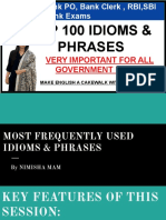 Idioms & Phrases