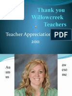 Teacher Appreciation Power Point