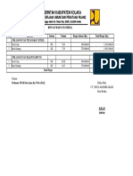 Rincian Bahan Materian (Badan Pendapatan Daerah) Khusus Tambang C