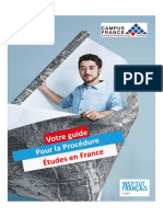 Guide Procédure Etudes en France