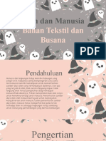 Alam Dan Manusia: Bahan Tekstil Dan Busana