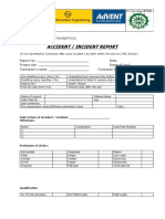 Accident / Incident Report