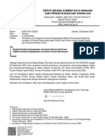 Surat Penawaran Uji Kompetensi Dalam Rangka Inpassing JF Baru BRIN (ADI, API, KKH, & PPI)