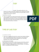 Types of Case Study