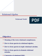 Lecture 2 Relational Algebra