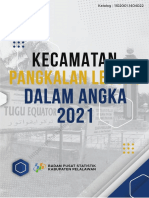 Kecamatan Pangkalan Lesung Dalam Angka 2021