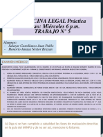 Salazar Castellanos Juan Pablo - Honorio Amaya Nestor Brayan - MEDICIAN LEGAL TRABAJO N°5 CORREGIDO