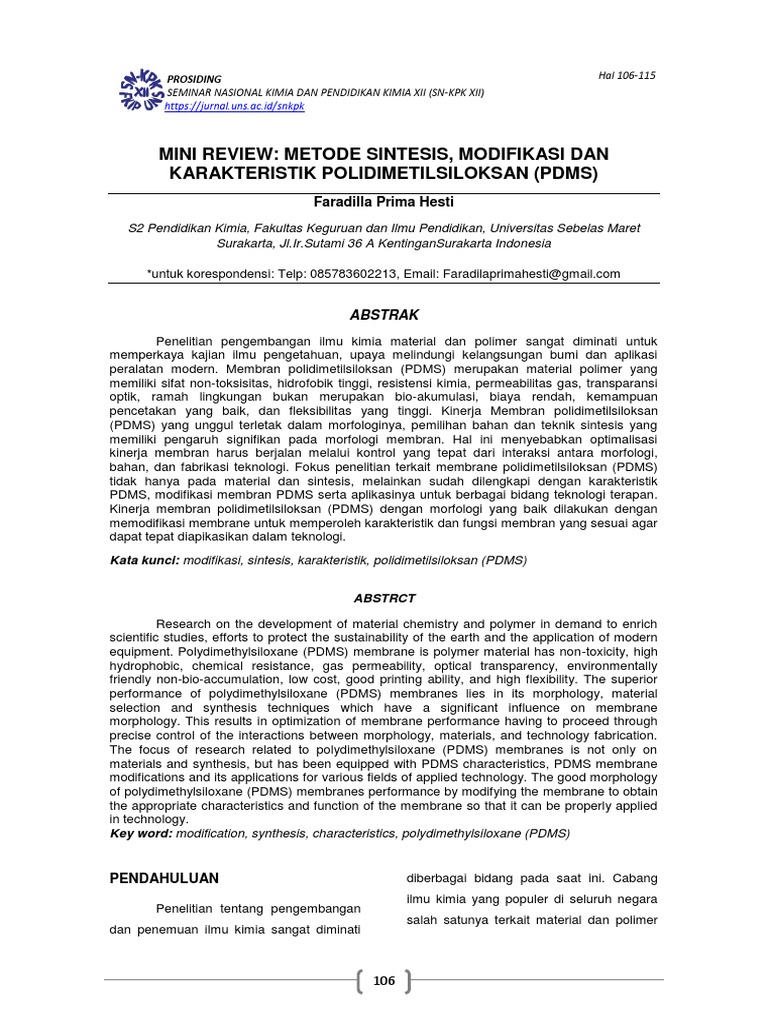 Contoh Mini Review | PDF