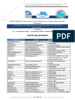 Liste Des Participants