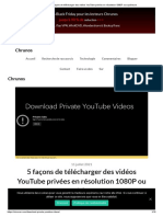 5 Façons de Télécharger Des Vidéos YouTube Privées en Résolution 1080P Ou Supérieure